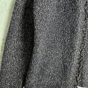 Eileen Fisher‎ Wool Cotton Purple Fringed Open Front Cardigan Size Small thumbnail 5