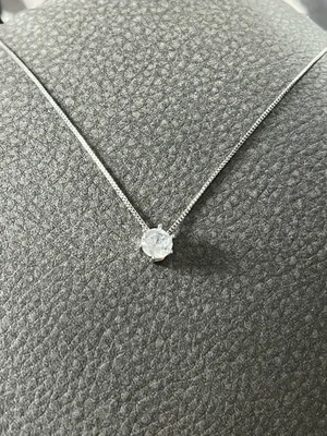 Vintage Sterling Silver necklace thumbnail 3