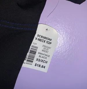 NWT Scrubstar Scrub Top thumbnail 3