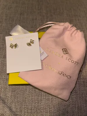 Kendra Scott X Loveshack Fancy Bow Earrings thumbnail 6