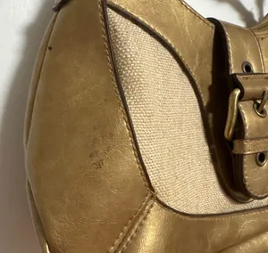 Amanda Smith Gold Shoulder Bag thumbnail 2