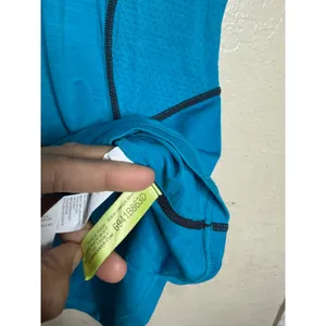 Icebreaker GT 150 Ultralite Merino Wool Half Zip Cycling Top Women’s M Blue thumbnail 9