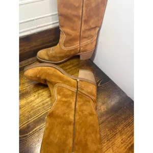 Wolverine Brown Cowgirl‎ Boots Size 6.5 thumbnail 6
