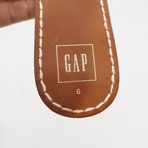 Gap Womens Flat Slide Sandals Iconic Khaki Brown Minimalist Slip On Size 6 thumbnail 6