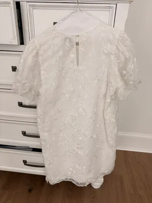 Crown And Ivy White Floral Dress thumbnail 2