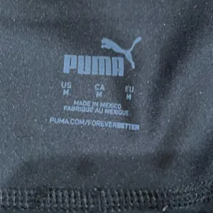 Puma 9 Inch Attitude Shorts Black Biker Shorts Women’s Medium thumbnail 4