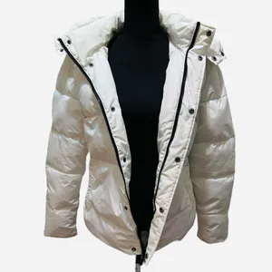 Zyia Active White Aspen Puffer Jacket Women’s Medium with‎ Removable Hood thumbnail 5