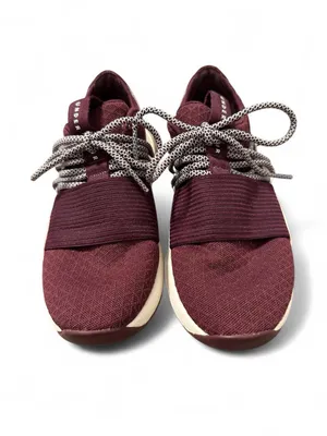 Under Armour Women's Purple Knit Lace-Up Sneakers thumbnail 3