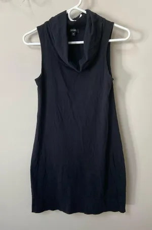 Express Black Mini Dress thumbnail 1