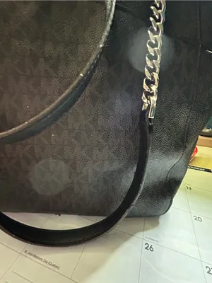 Michael Kors Black Monogram Tote Shoulder Bag thumbnail 15