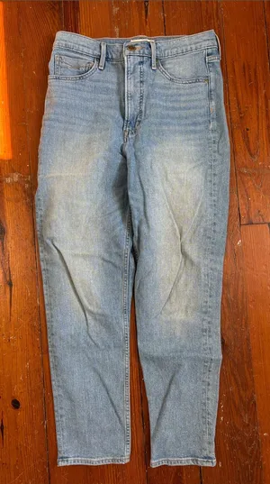 Revtown High-Rise Straight Women's Jeans Light Blue Wash Size 30 thumbnail 1
