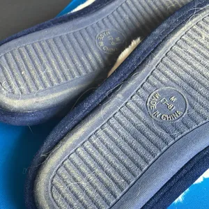 FINAL MARKDOWN Cozy Blue Slippers medium 7/8 thumbnail 3