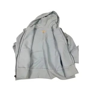 NWT‎ Hurley Womens Full Zip Hoodie Skyway Blue Costa Mesa CA Fleece XS thumbnail 3