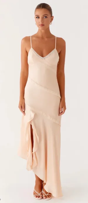 Peppermayo Solana Maxi Dress - Peach thumbnail 1