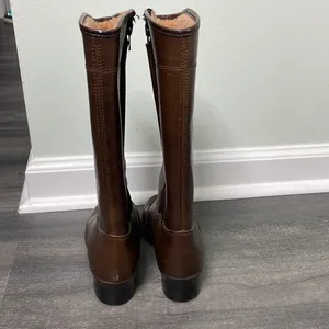 Rare vintage Dunham eskipets brown lined zipper boots size 5 thumbnail 4