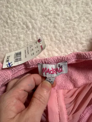 Madrag pink corset top with ruched detailing, size S #corset #ruched thumbnail 4