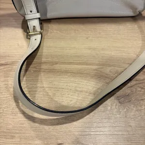 Coach Pebbled‎ Leather Crossbody Bag Chalk White Gold Hardware F29210 thumbnail 5