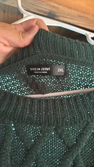 knit dress Green Size 2X thumbnail 2