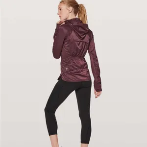 Lululemon Goal Crusher Jacket in the color Redwood 2 thumbnail 2