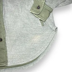 Free People Ruby Jacket Womens XS Green NWT Shacket Fleece OB1468375 Jaded‎ thumbnail 4
