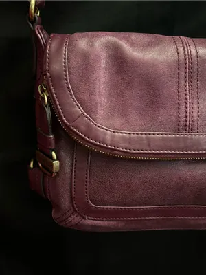 Tignanello Women's Plum Multi-Pocket Crossbody Shoulder Bag thumbnail 5