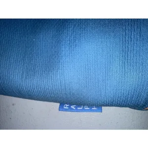 Ralph Lauren Shoulder bag Blue Fabric Tan‎ Leather Trims thumbnail 2