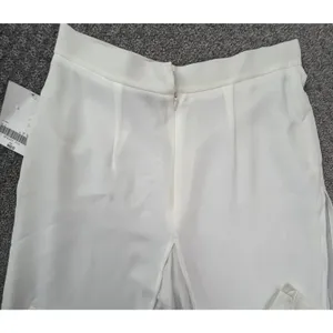 NWT Metaphor Ivory Layered Flowy Beach Cruise Dress Pants Med‎ Wide Leg Comfort thumbnail 9