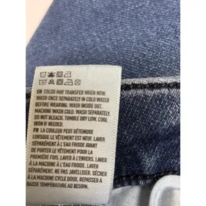 American Eagle Curvy High-Rise Jeggings Blue Denim Jeans Distressed Size 4‎ thumbnail 6