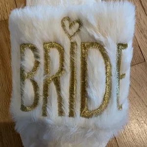 Bridal Slippers White Size 6 thumbnail 7