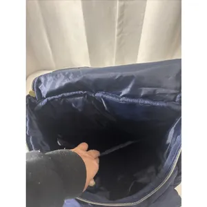 LITTLE ME Navy/Gold Tote Diaper Bag‎ Backpack 6 Pocket thumbnail 8