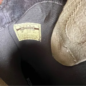 ROPER NEW Women’s Lindsey Tan Leather Square Toe Boot Size 9 #B1657A thumbnail 8