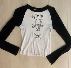 Brandy Melville Long Sleeve Graphic Top thumbnail 1