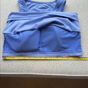 NWOT PARAGON RECSTRETCH Athletic Bra Crop Top in periwinkle size 2XL thumbnail 8