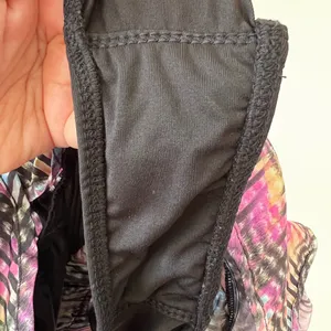 Free‎ People FP Movement Way Home Black Colorful Women’s Shorts Size Medium thumbnail 10