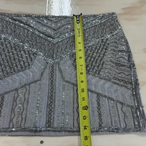 NWT Club Monaco Beaded Itzel Party Embellished A-line Mini Skirt Sz‎ 6 thumbnail 13