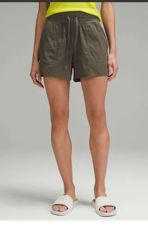 New without tags Lululemon Dance Studio High-Rise Short 3.5" Army Green size 4 thumbnail 4