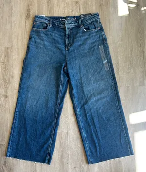 American Eagle Dreamy Drape Baggy Wide-Leg Jeans – 16 Short – NWT thumbnail 1