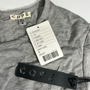 Urban Outfitters COPE‎ Gray Tee Romper Bodysuit Size M NWT thumbnail 8
