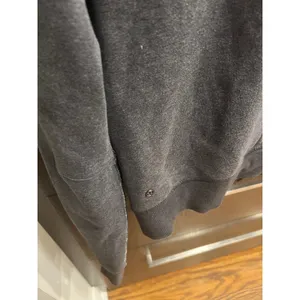 Lululemon Hug It Out funnel neck zip-up jacket in a heathered‎ grey women's 6 thumbnail 4