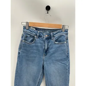 American Eagle‎ Mom Jean Stretch Medium Wash Blue Denim Womens Size 0 Regular thumbnail 5