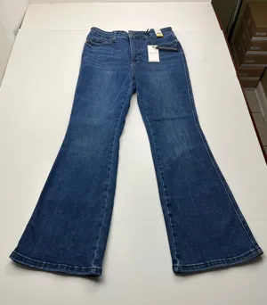 Judy Blue Boot Cut Dark Blue Denim Jean Womens Size 9 / 29 Short Inseam NEW thumbnail 1