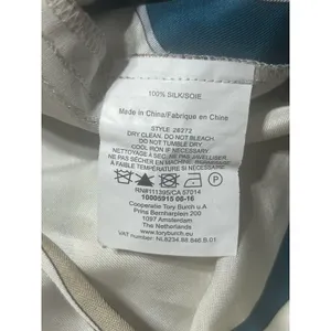 Tory Burch Women’s Sz 12 Adele Pant NWT 100% Silk, Floral, Resort Vacation Boho thumbnail 12