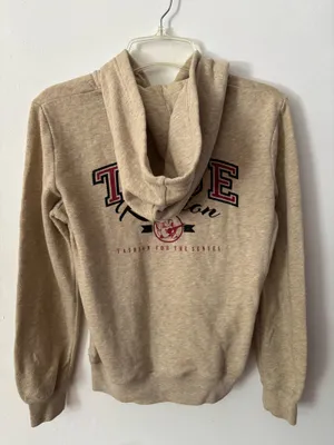 True Religion Half Zip Creme Hoodie thumbnail 2