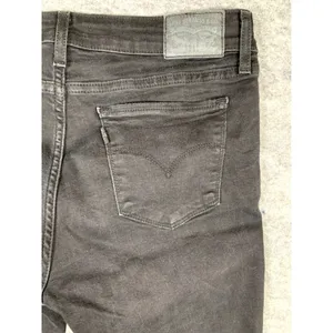 Levi's‎ Pants Womens Size 30 Skinny Stretch Black Denim Jeans Casual 711 thumbnail 9