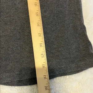 Brandy Melville grey long Sleeve crop top one size thumbnail 5