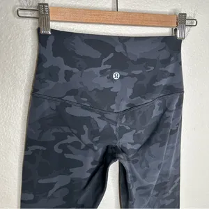 Lululemon Align Crop *21" Incognito Camo Multi Grey 4 thumbnail 5