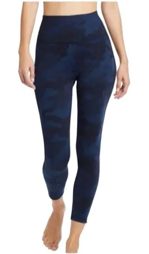 All In Motion Size Small Blue Camouflage High-Waisted Activewear Leggings. thumbnail 1