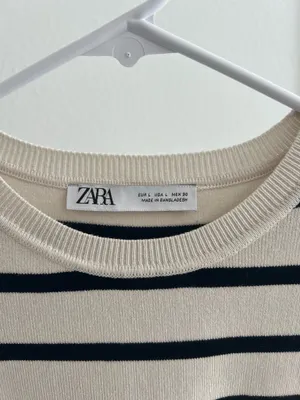 ZARA Striped Top thumbnail 3