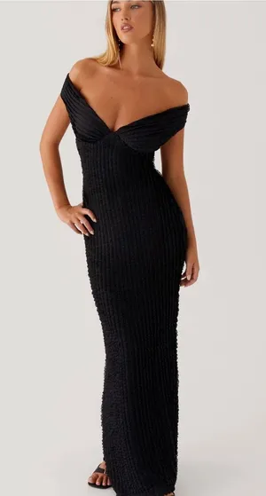 Peppermayo Dress Maxi Black thumbnail 1