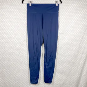 Madewell MWL Dark Blue High Rise Leggings Activewear‎ Sporty Athleisure thumbnail 3